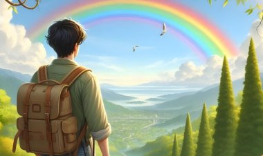 Di Ujung Pelangi, Aku Menunggu