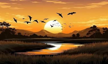 Riang Burung di Pagi Hari