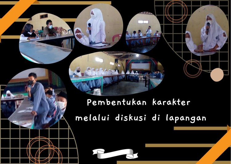 Pembentukan Karakter Melalui Diskusi Di Lapangan