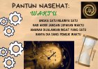 Pantun Nasehat : Waktu