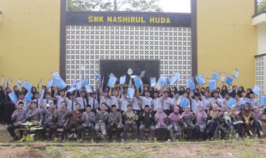 PELEPASAN PESERTA PERAKTIK KERJA LAPANGAN (PKL) SMK NASHIRUL HUDA 2022