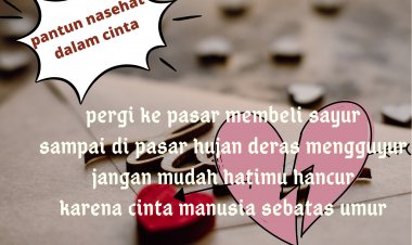 pantun nasehat cinta