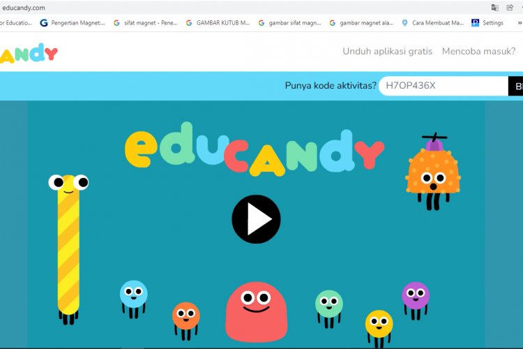 Membuat Game Interaktif untuk Siswa Menggunakan Educandy - Guru ...