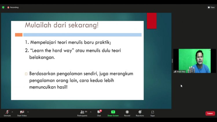 Kupas Tuntas Penulisan Artikel dan Essay di Majalah Pendidikan Indonesia Skala Nasional