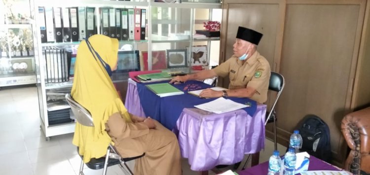Supervisi  Perangkat Pembelajaran Oleh Pengawas