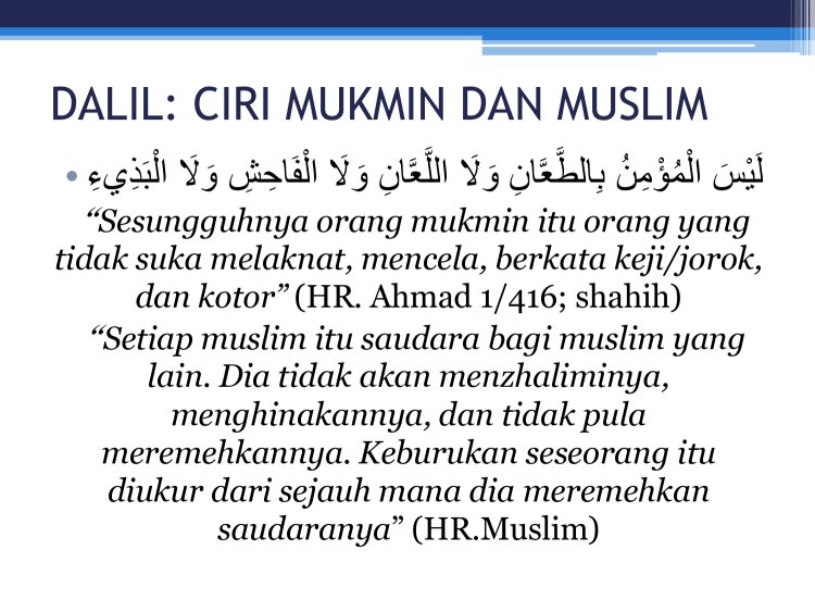 Materi: Bahaya Menyakiti Orang Lain