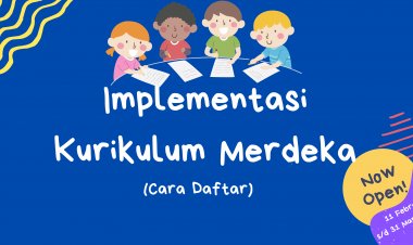 Cara Mendaftar Implementasi Kurikulum Merdeka
