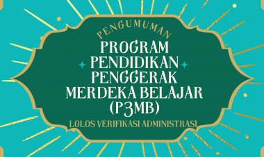 Lolos Verifikasi Data Peserta Program Pendidikan Penggerak Merdeka Belajar (P3MB) IGI Tahun 2022
