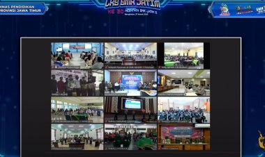 Penutupan LKS SMK Provinsi Jawa Timur ke 30