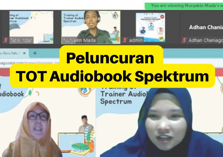 Sagusatal Luncuran Training of Trainer Audiobook Spektrum