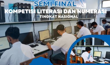 5 Siswa SMK Islam 1 Blitar Mengikuti Semi Final Matematika dalam Kompetisi Literasi dan Numerasi Tingkat Nasional