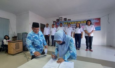 Ketua IGI WILAYAH Sumatera Utara, Dewi Sri Indriati Kusuma Lantik pengurus IGI kabupaten Karo