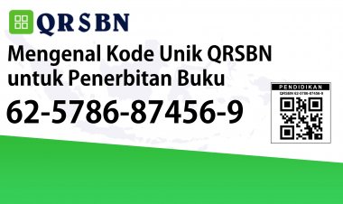 Mengenal Kode Unik QRSBN untuk Penerbitan Buku