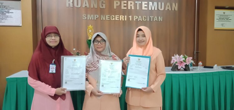 P3H HCCM Pacitan Adakan Pertemuan Rutin dengan Dharma Wanita SMPN 1 Pacitan