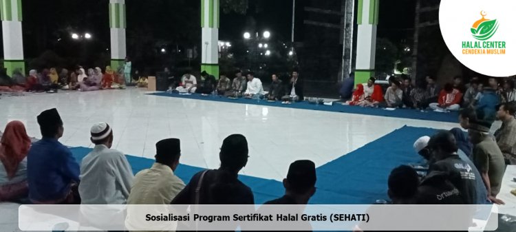 Melaksanakan Sosialisasi Program SEHATI dengan Pelaku Usaha Caruban Bersatu