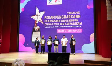 Penerbit Insan Cendekia Mandiri (ICM) Raih Penghargaan SSKCKR dari Perpustakaan Nasional RI 2023