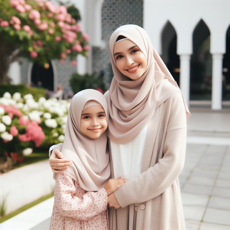 Cahaya Rembulan: Pesona Lembut di Tangan Ibu