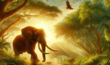 Petualangan Gajah Muda: Belajar Menjadi Baik Hati dan Berani