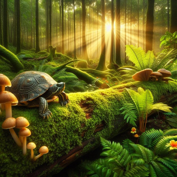 Misteri Hutan Terlarang: Kisah Si Kura-kura Penjaga Rahasia