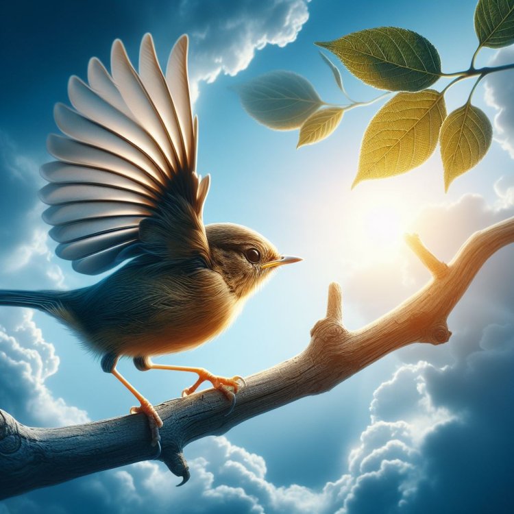 Sang Burung Kecil yang Berani Terbang