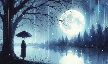 Hening Malam di Bawah Guyuran Hujan