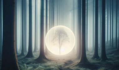 Tarian Cahaya di Hutan Diam