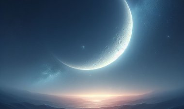 Dewi Malam Menyapa Sang Rembulan