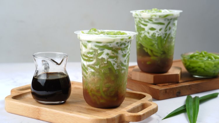 Nikmatnya Es Cendol Hijau untuk Menu Berbuka Puasa