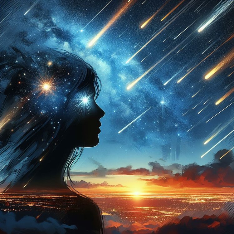 Jejak Langit di Mata Malam