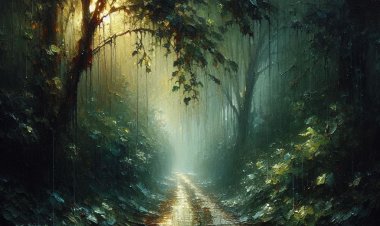 Jejak Rindu di Hujan Senja