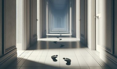 Jejak Kaki di Koridor