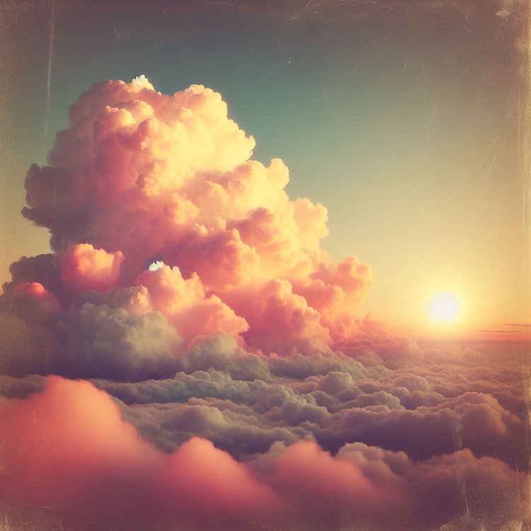 Awan Putih Pagi yang Menyapa