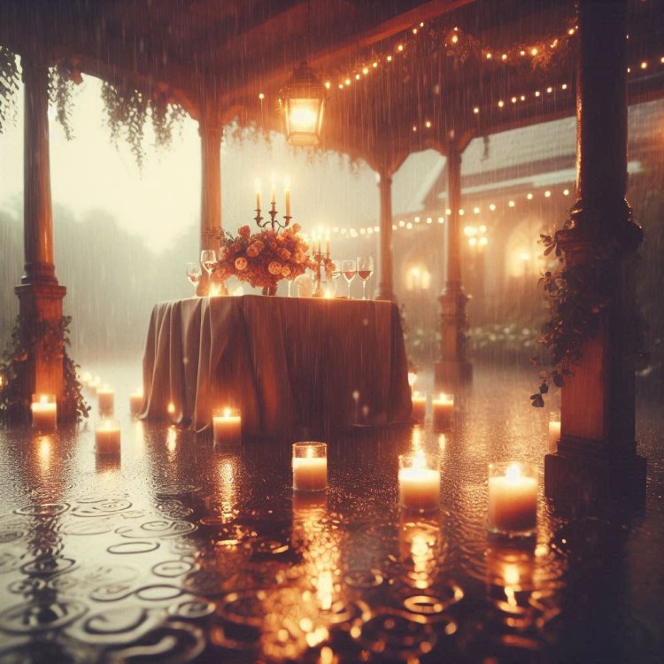 Cahaya Lilin di Tengah Hujan