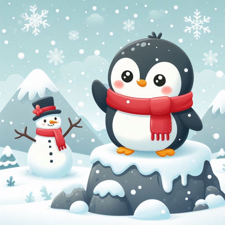 Penguin Kecil dan Salju Pertama
