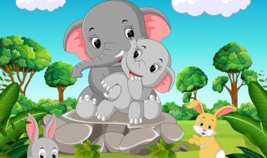 Sahabat Sejati Si Gajah dan Si Kelinci