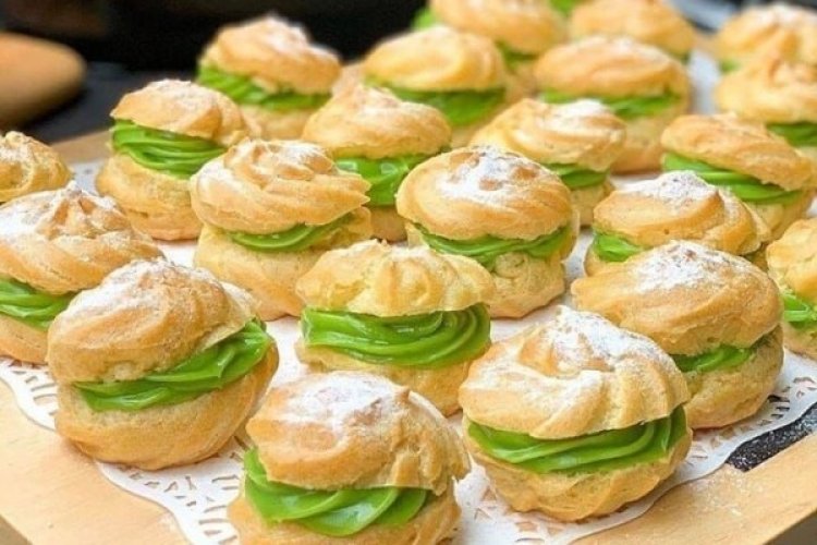 Resep Kue Sus Vla Pandan yang Lezat dan Mudah