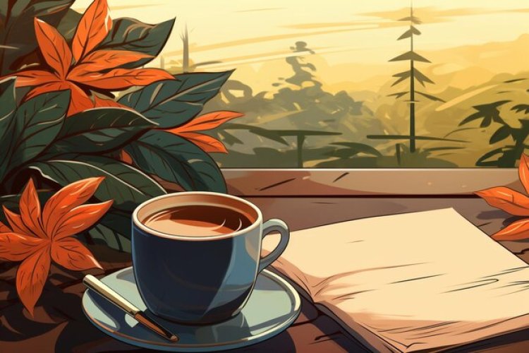 Lukisan Pagi dalam Secangkir Kopi