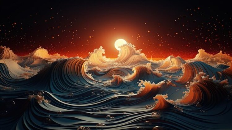 Tarian Ombak dalam Gelap