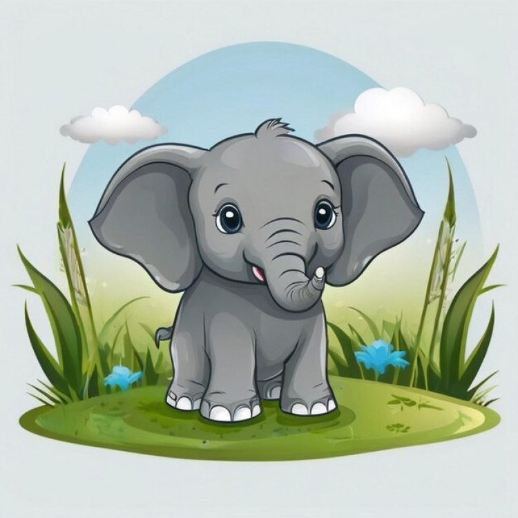 Gajah Kecil yang Berani