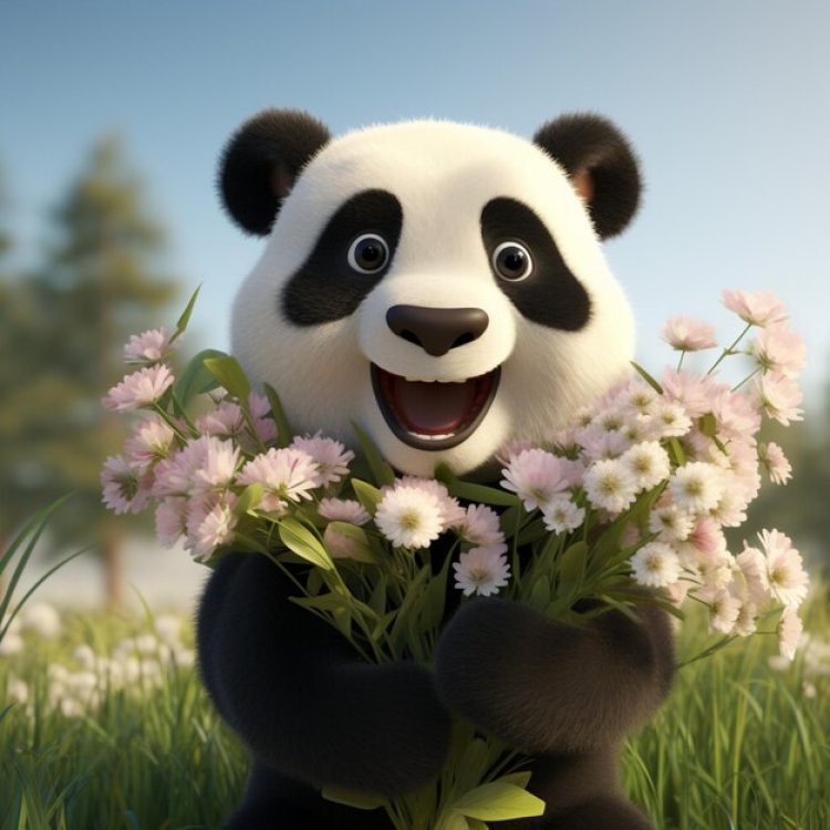 Si Panda dan Bunga Ajaib