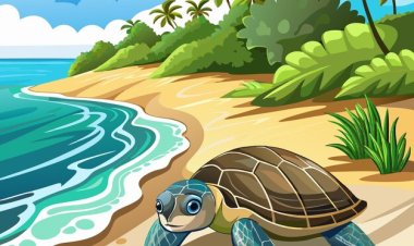 Anak Penyu dan Perjalanan ke Pulau Impian