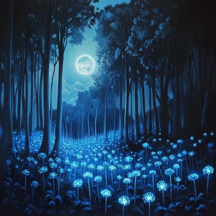 Hutan Berbisik dan Misteri Cahaya Biru