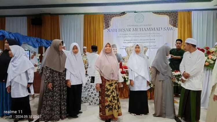 Pesantren Babussalam Batu Korong Sukses Menyelenggarakan Maulid Nabi Besar Muhammad SAWbi
