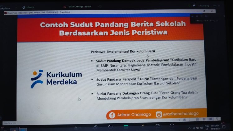 Storytellers of Change: Jurnalisme Pendidikan yang Keren, Inspiratif, dan Beda!