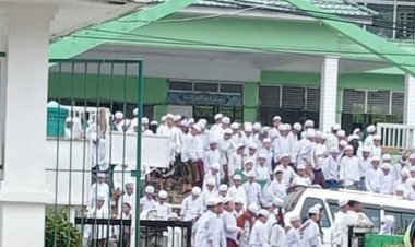 Rombongan Guru Pesantren Batu Korong Lakukan Studi Banding ke Mustafawiyah Purba Baru