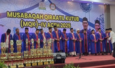 Abi Safriadi Aron: "Enam Santri Darussalam Labuhan Haji  Lolos MQK Provinsi Aceh"