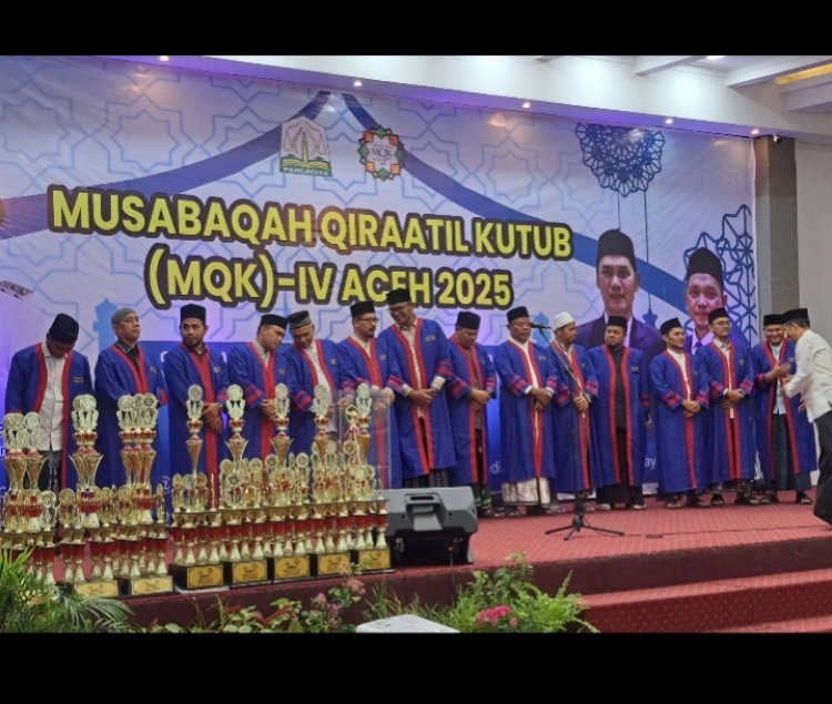 Abi Safriadi Aron: "Enam Santri Darussalam Labuhan Haji  Lolos MQK Provinsi Aceh"