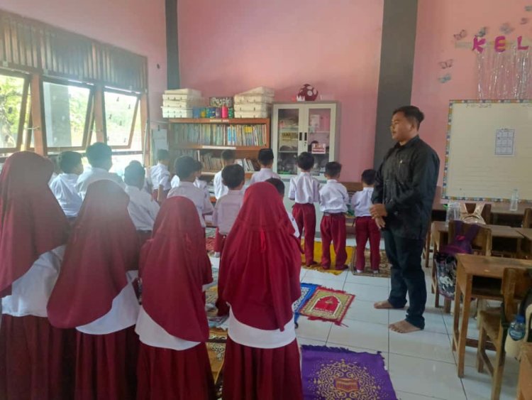 PPL Mahasiswa PGMI IAD Probolinggo di SDIT Permata Leces: Tanamkan Nilai Qurani Lewat Dhuha, Murojaah, dan Tahfid