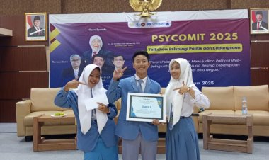 Goresan Indah di Penghujung Tahun: Siswa MAN 6 Jombang Raih Juara 1 Nasional dalam event PSYCOMIT UNESA 2025