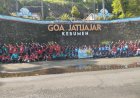 Cintai Kekayaan Daerah, Siswa SDN 3 Sampang Eksplorasi Keajaiban Geopark Kebumen di Goa Jatijajar